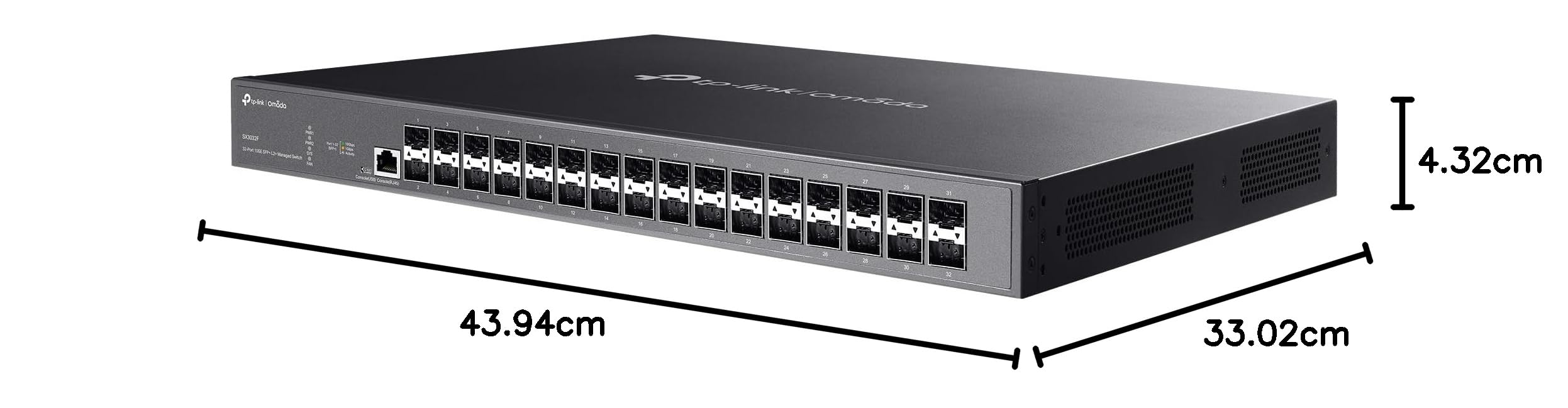 Amazon.co.jp: TP-Link SX3032F、32ポート 10GE SFP+ L2+ マネージド